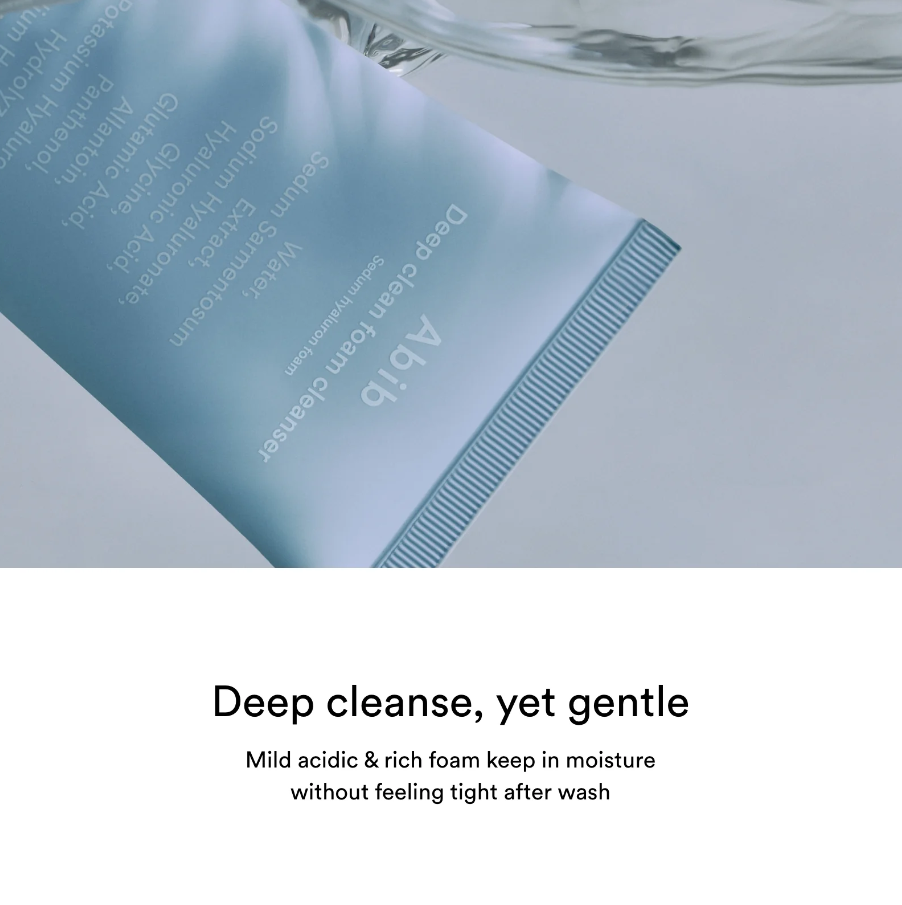 ABIB Deep Clean Foam Cleanser Sedum Hyaluron Foam