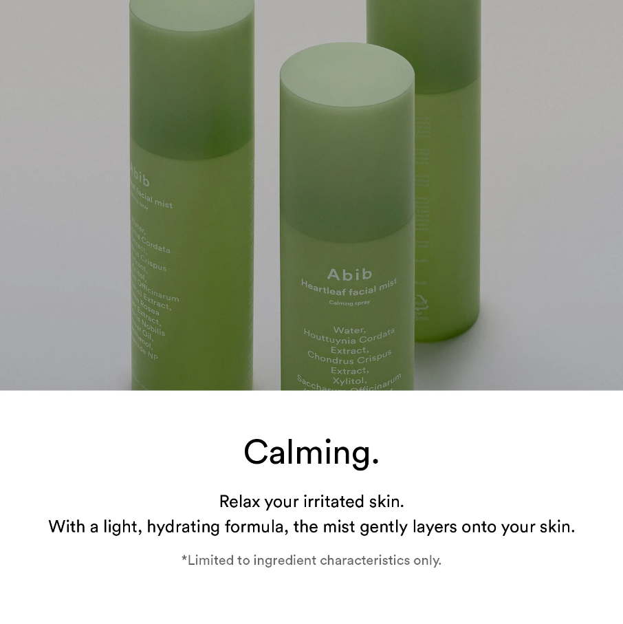 ABIB Heartleaf Facial Mist Calming Spray Set