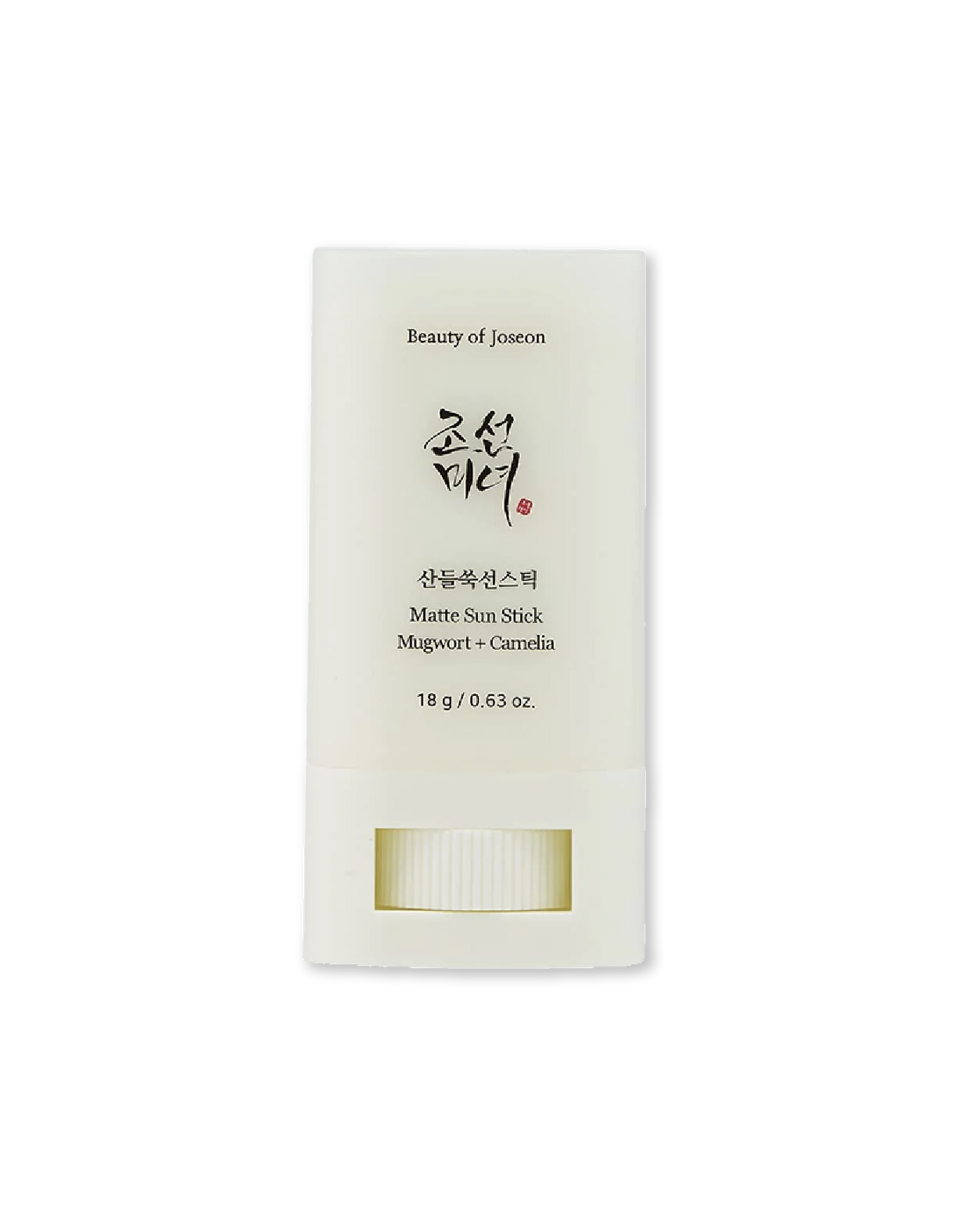 BEAUTY OF JOSEON Matte Sun Stick: Mugwort + Camelia