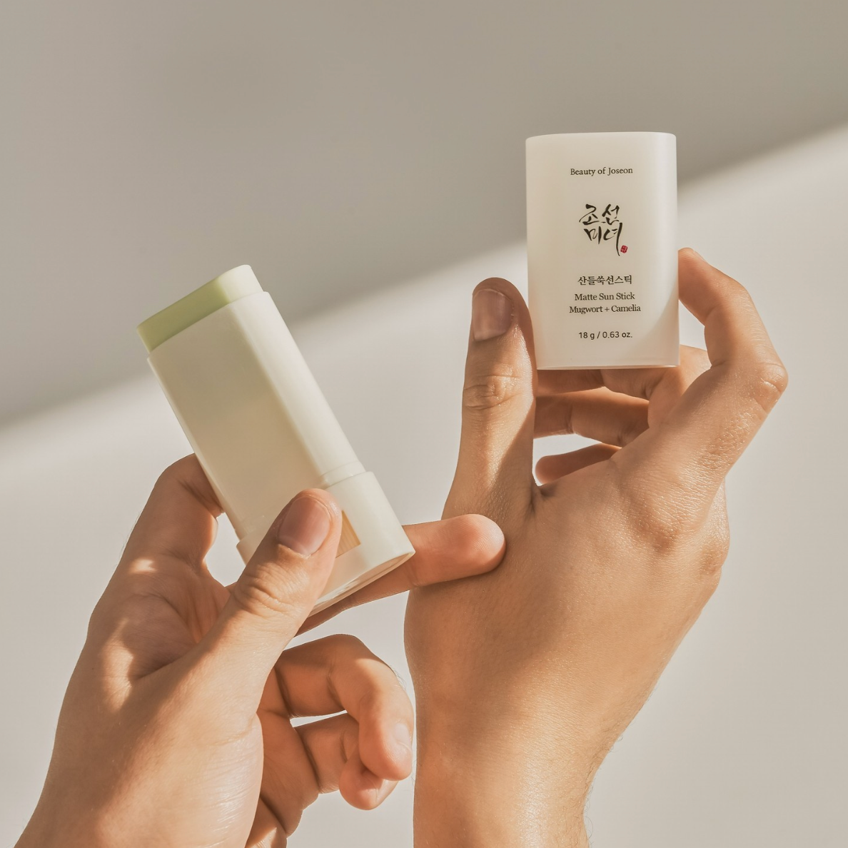 BEAUTY OF JOSEON Matte Sun Stick: Mugwort + Camelia
