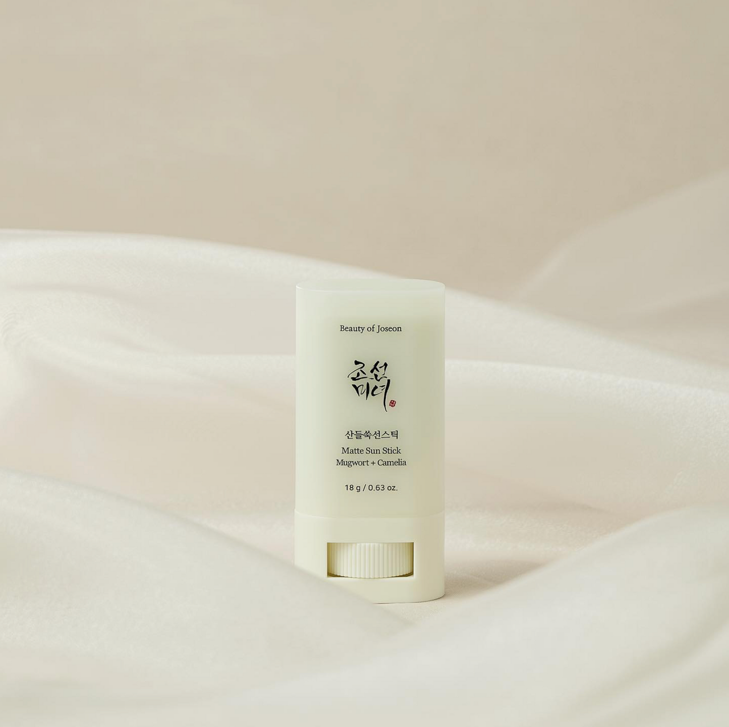 BEAUTY OF JOSEON Matte Sun Stick: Mugwort + Camelia