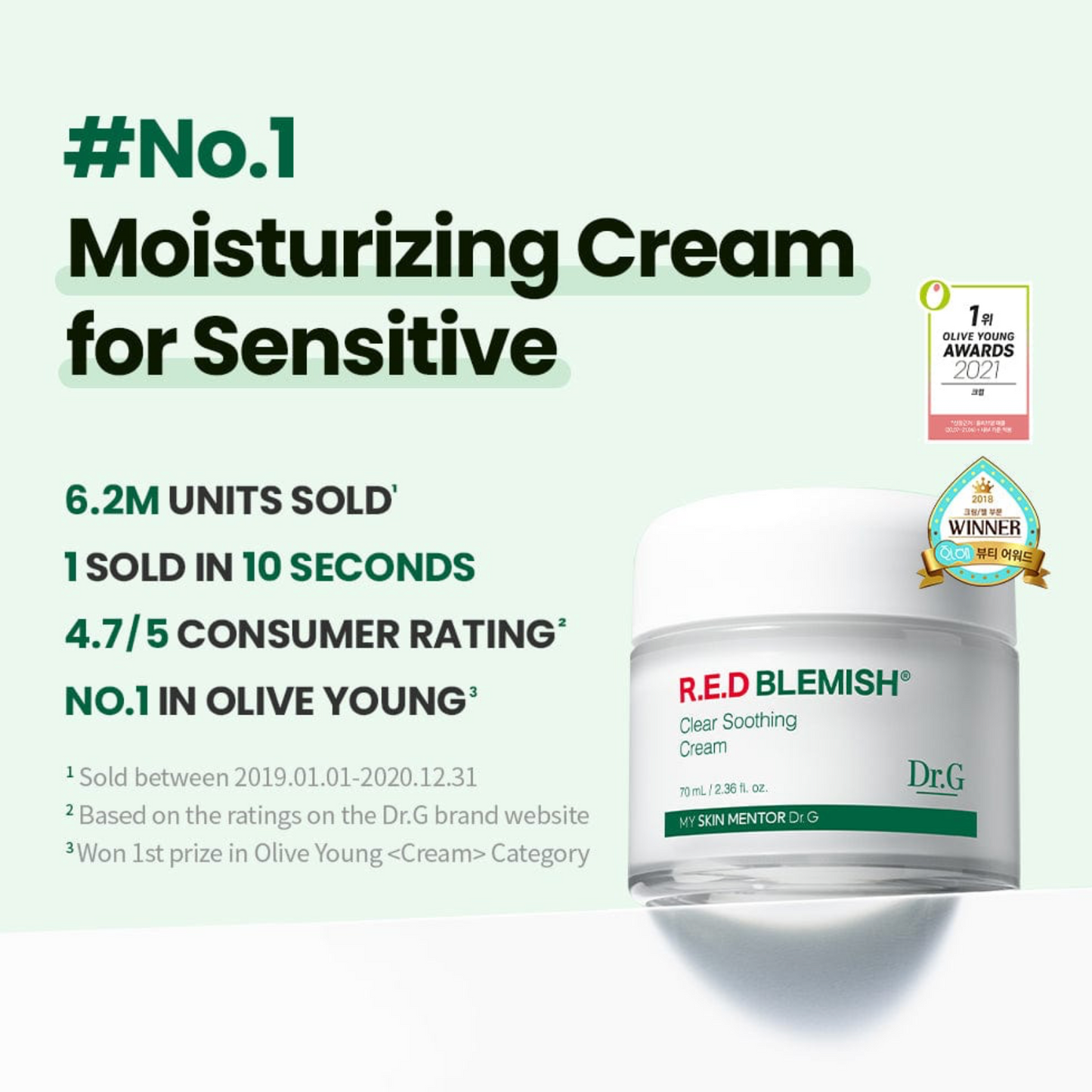 DR.G Red Blemish Clear Soothing Cream