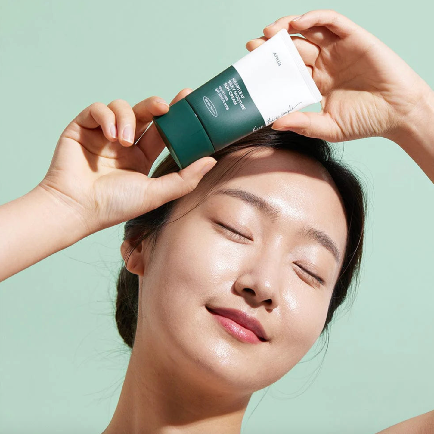 ANUA Heartleaf Silky Moisture Sunscreen