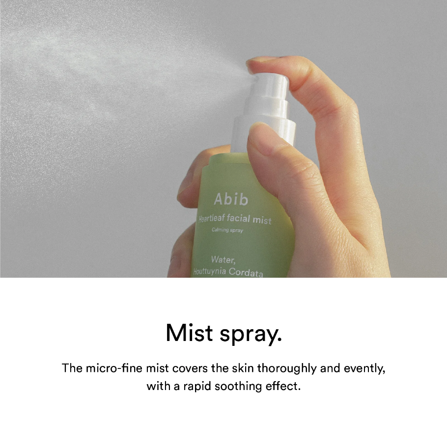 ABIB Heartleaf Facial Mist Calming Spray Set